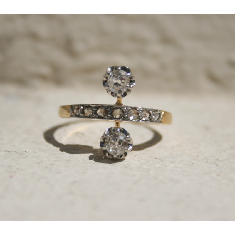 Bague diamants Belle époque Bague diamants Belle époque