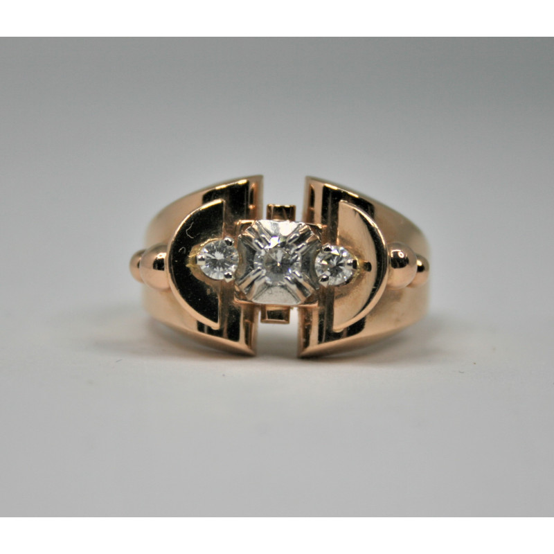 Bague tank diamants Bague tank diamants