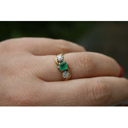 antique emerald ring