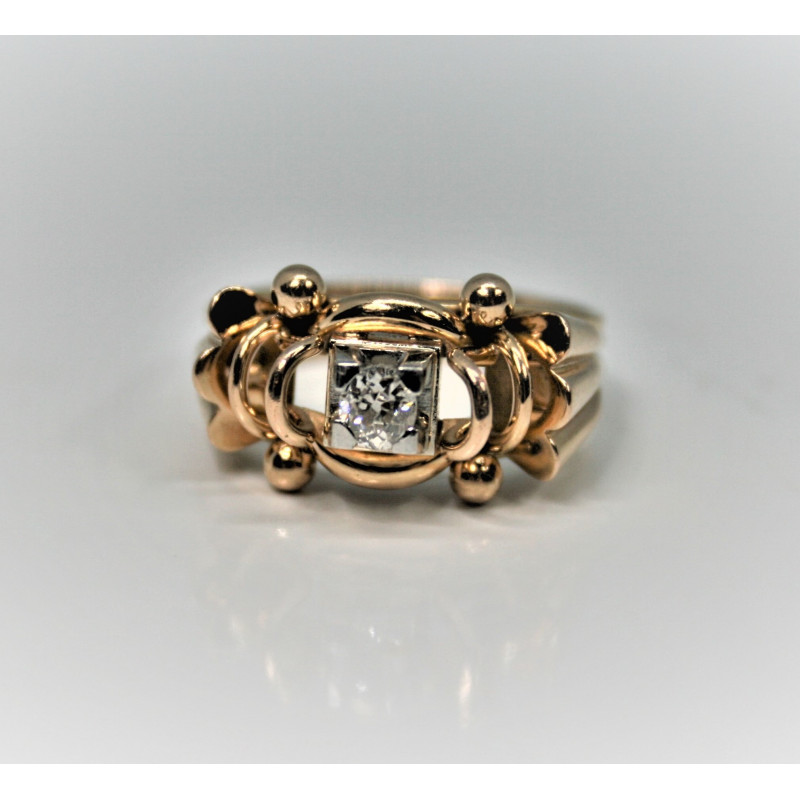 retro ring diamond