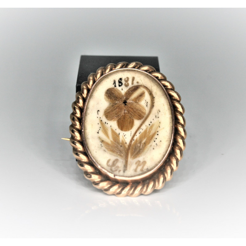 broche ancienne or cheveux broche ancienne or cheveux
