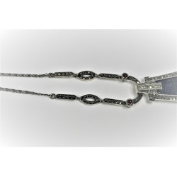 lapis lazuli art déco necklace