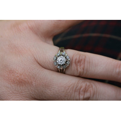 antique engagement ring