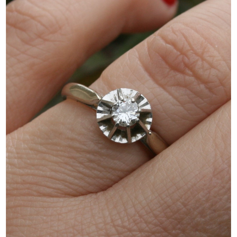 antique engagement ring