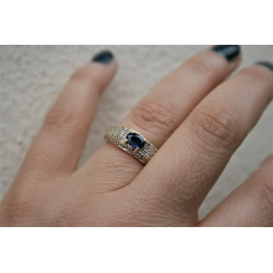 second hand sapphire ring