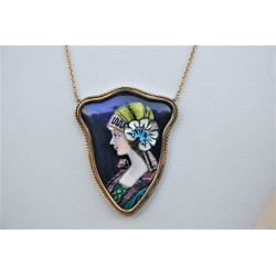 antique french necklace