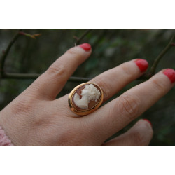 Bague hotsell camée ancienne