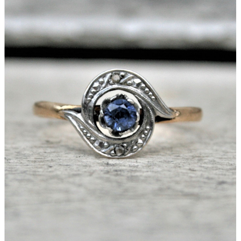 antique sapphire ring