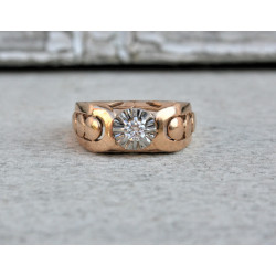 Bague vintage diamant