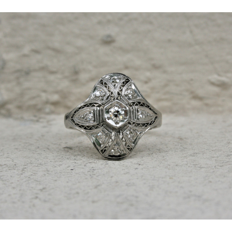 antique diamond ring