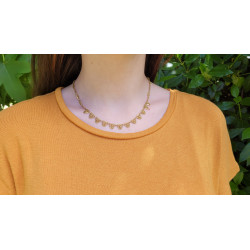 collier ancien or jaune