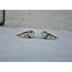 antique diamond earrings