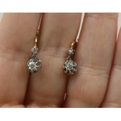 antique diamonds earrings