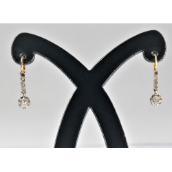 boucles d'oreilles diamants vintage