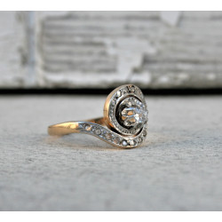 antique tourbillon ring