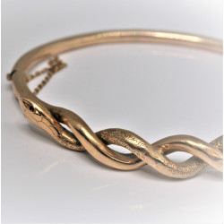 vintage yellow gold bangle