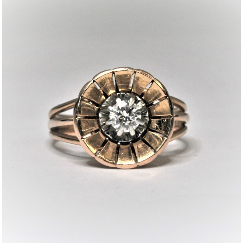 bague vintage diamant