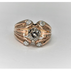 bague vintage diamant