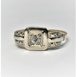 art-deco diamond ring