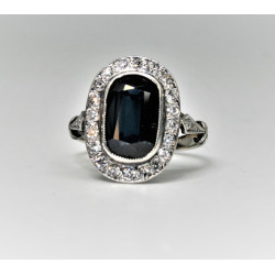 art deco engagement ring