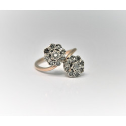 antique daisy ring