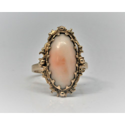 vintage coral ring