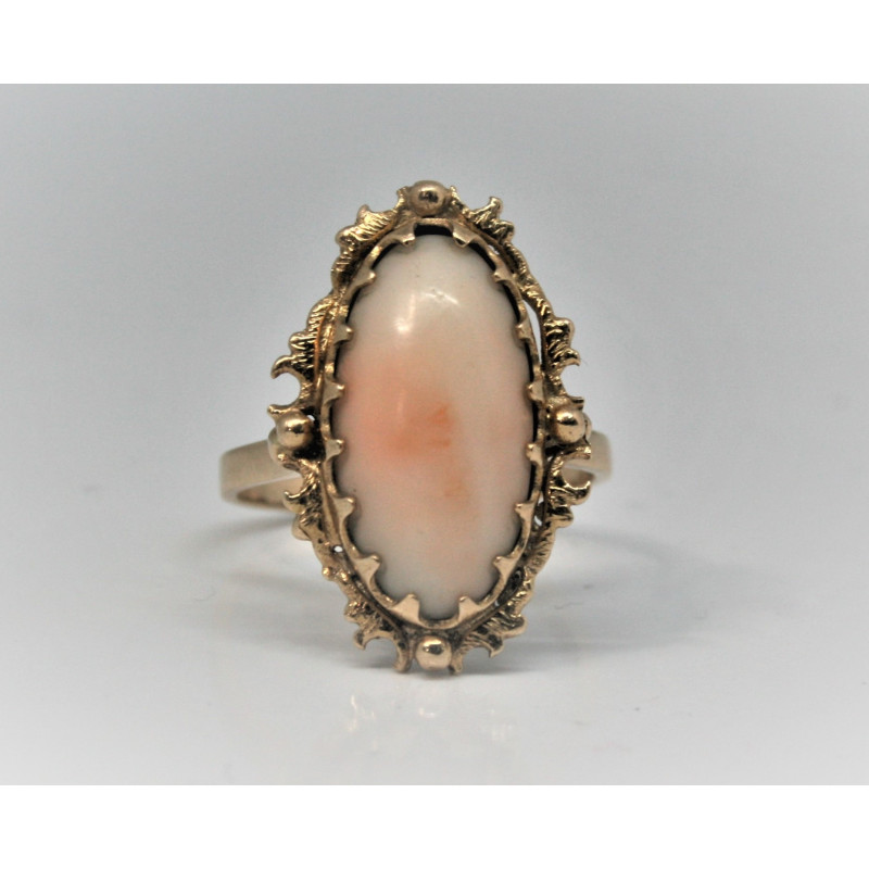 vintage coral ring vintage coral ring