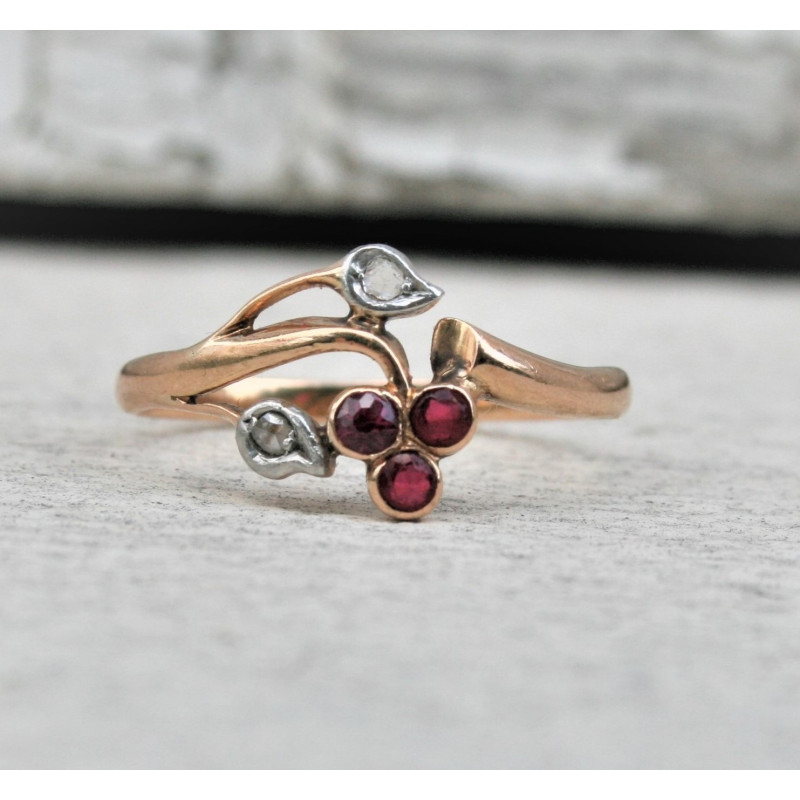 antique flower ring antique flower ring