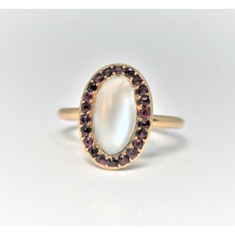 antique moonstone ring