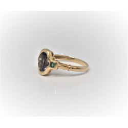 estate 18K gold ring