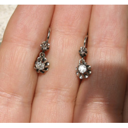 antique diamond earrings