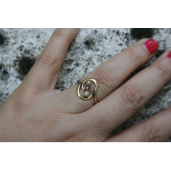 bague ancienne perle