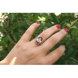 estate amethyst ring