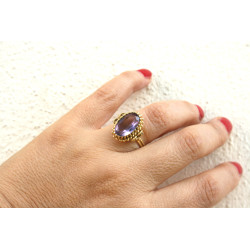 bague vintage or massif