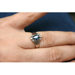 estate sapphire ring