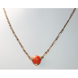 collier ancien corail