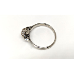 mid century diamond ring