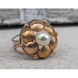 vintage pearl ring