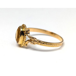 vintage 18K gold ring
