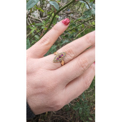 Victorian 18K gold ring