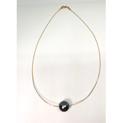 18K gold and pearl necklace