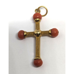antique cross pendant